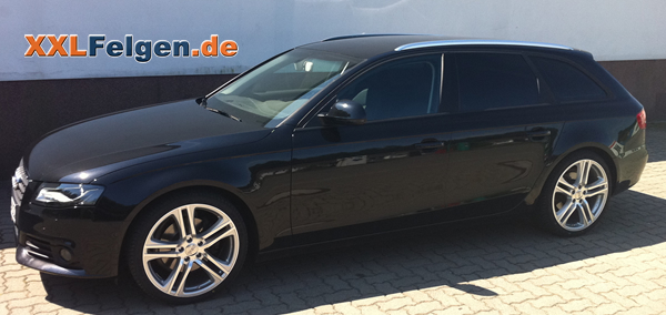 Audi A4 + DBV Mauritius 19 Zoll Alufelgen Audi A4 + DBV Mauritius 19 Zoll Alufelgen