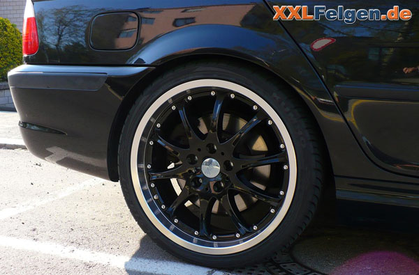 BMW E46 19 Zoll Kompletträder - DBV Felgen mit Reifen BMW E46 19 Zoll Kompletträder - DBV Felgen mit Reifen
