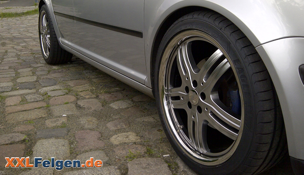 Elegante Tiefbettfelgen DBV Costano für VW Bora Elegante Tiefbettfelgen DBV Costano für VW Bora