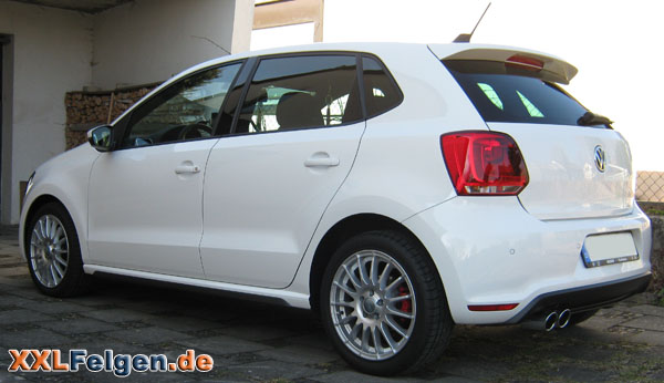 16 Zoll Alufelgen VW Polo 6R