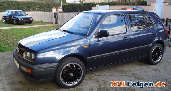 16 Zoll Alufelgen für VW Golf 3