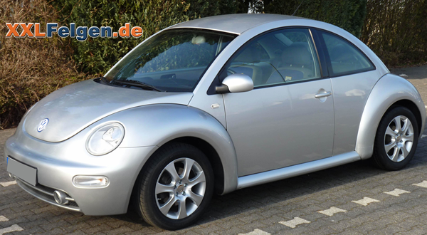 VW Beetle + DBV Lappland 16 Zoll Felgen VW Beetle + DBV Lappland 16 Zoll Felgen