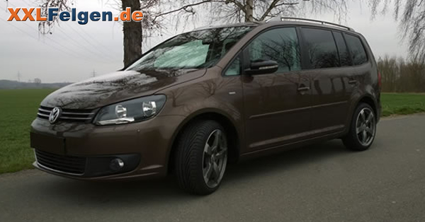 DBV Torino Mattfelgen für den VW Touran DBV Torino Mattfelgen für den VW Touran