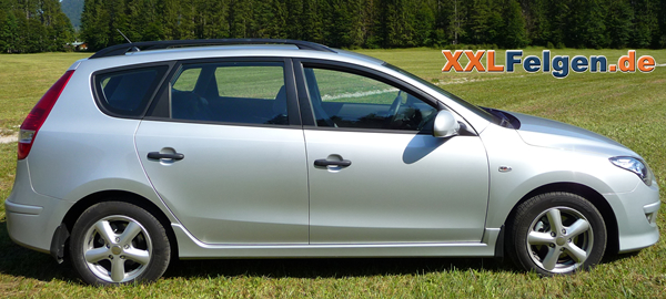 15 Zoll Alu Kompletträder für den Hyundai i30 CW 15 Zoll Alu Kompletträder für den Hyundai i30 CW