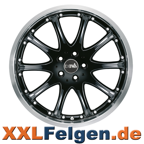 DBV Australia black - schwarze Tiefbettfelgen