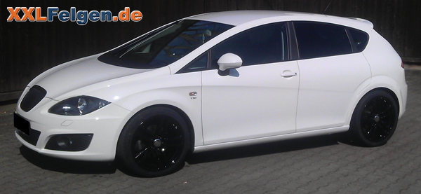 Seat Leon + DBV Mauritius 18 Zoll Alufelge mit Hankook Reifen Seat Leon + DBV Mauritius 18 Zoll Alufelge mit Hankook Reifen