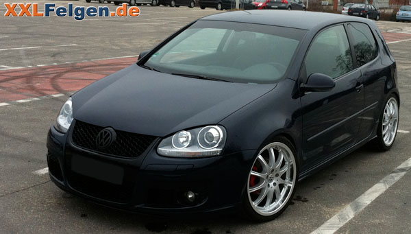 VW Golf V mit den DBV Australia 19 Zoll Felgen