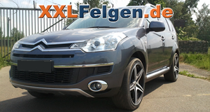 Citroen C-Crosser + Motive XS 20 Zoll und Vredestein Ultrac