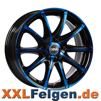 DBV Tropez Blue Edition Colourline Felgen