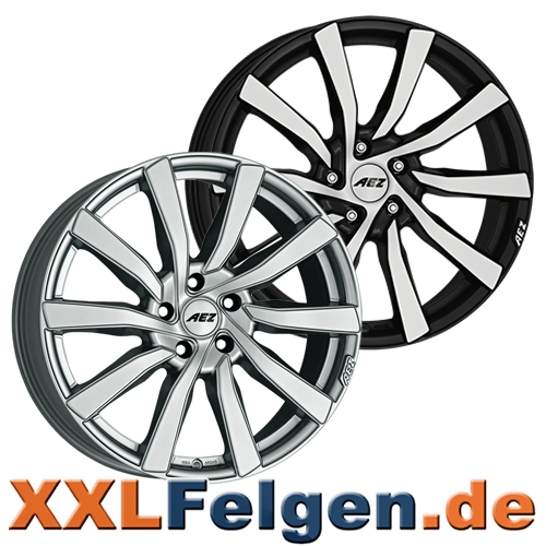 AEZ Reef SUV Felgen in schwarz und silber