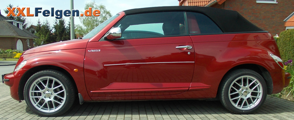 Chrysler PT Cruiser + DBV Arizona 17 Zoll Räder Chrysler PT Cruiser + DBV Arizona 17 Zoll Räder