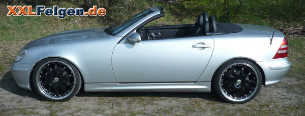19 Zoll DBV Alufelgen für den Mercedes SLK 170 19 Zoll DBV Alufelgen für den Mercedes SLK 170