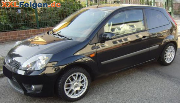 Ford Fiesta und DBV Arizona 15 Zoll Alu-Kompletträder Ford Fiesta und DBV Arizona 15 Zoll Alu-Kompletträder