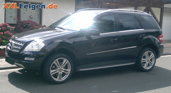 Komplettrad mit Sommerreifen und Alufelgen für Mercedes Benz ML Komplettrad mit Sommerreifen und Alufelgen für Mercedes Benz ML