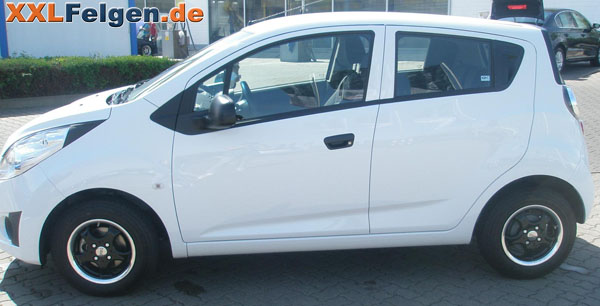 Chevrolet Spark + DBV S-Tahiti 13 Zoll Aluräder Chevrolet Spark + DBV S-Tahiti 13 Zoll Aluräder