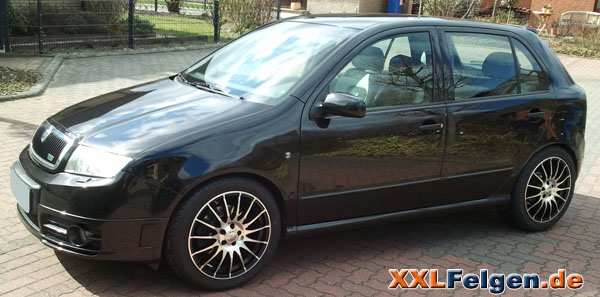 Günstige Skoda Fabia 17 Zoll Alufelgen Günstige Skoda Fabia 17 Zoll Alufelgen