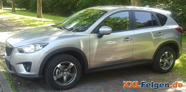 Mazda CX-5 mit DBV Torino II 17 Zoll Felgen Mazda CX-5 mit DBV Torino II 17 Zoll Felgen