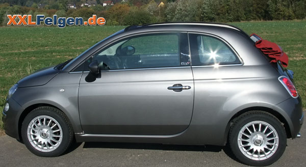 Felgen und Reifen für Fiat 500 Cabrio