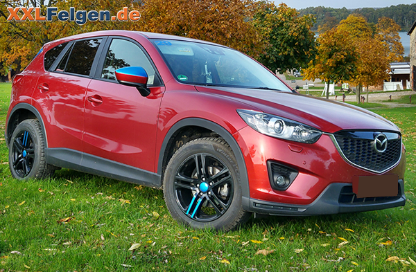 18 Zoll DBV Mauritius Alufelgen in schwarz für den Mazda CX 5