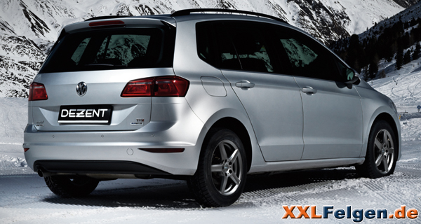 VW Golf Variant mit DEZENT TY Alufelgen in graphite matt VW Golf Variant mit DEZENT TY Alufelgen in graphite matt