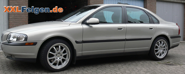 Volvo S80 + DBV Australia 18 Zoll Alufelgen