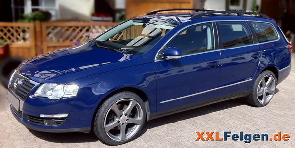 VW Passat 3C + DBV Venezia 18 Zoll Felgen