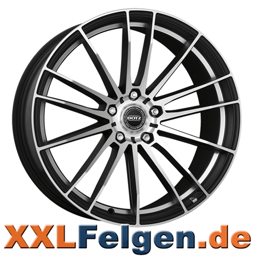 Dotz Fast Fifteen schwarz matt poliert