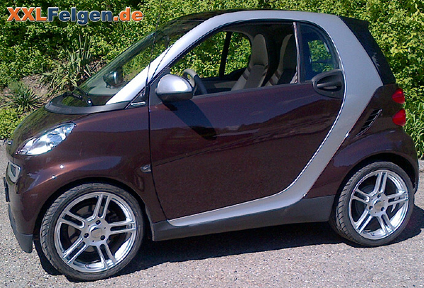 DBV Mauritius 5 Speichen Alufelgen für den Smart Fortwo DBV Mauritius 5 Speichen Alufelgen für den Smart Fortwo