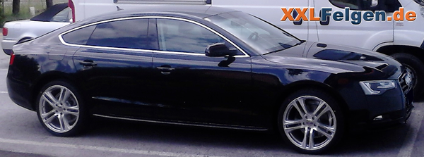 Audi A5 Sportback mit Tracmax Sommerreifen Audi A5 Sportback mit Tracmax Sommerreifen