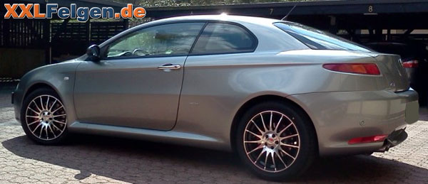 Alfa Romeo GT + DBV S-Florida 17 Zoll LM-Felgen Alfa Romeo GT + DBV S-Florida 17 Zoll LM-Felgen