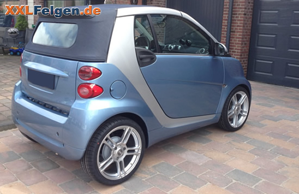 DBV Mauritius Alufelgen für den MCC Smart Fortwo DBV Mauritius Alufelgen für den MCC Smart Fortwo