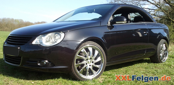 DBV Milano 19 Zoll Alufelgen am VW Eos DBV Milano 19 Zoll Alufelgen am VW Eos