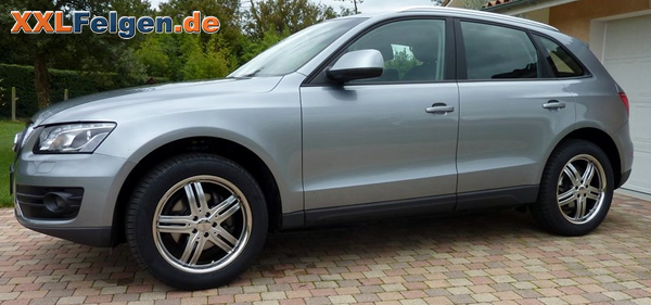 Audi Q5 mit DBV Costano 19 Zoll Alufelgen Audi Q5 mit DBV Costano 19 Zoll Alufelgen