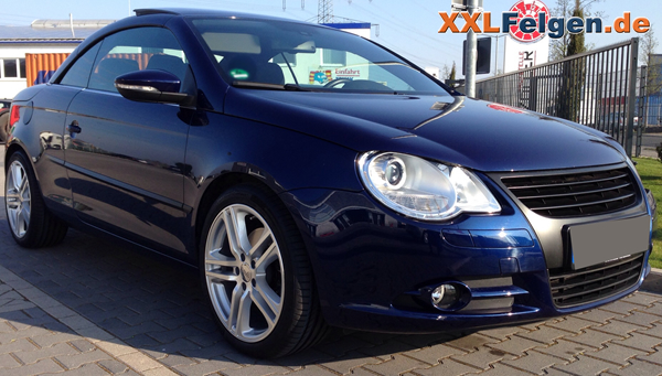 VW EOS mit DBV Mauritius 18 Zoll Alufelgen VW EOS mit DBV Mauritius 18 Zoll Alufelgen