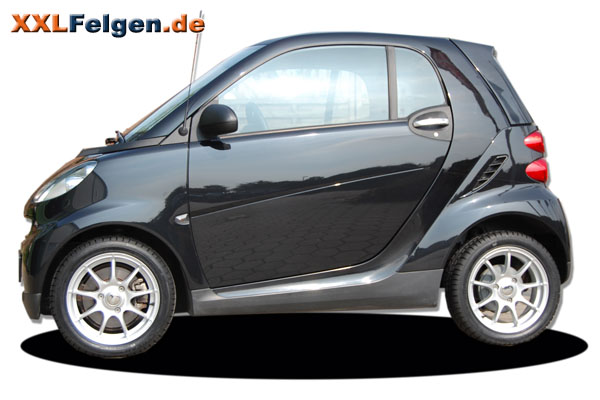 Alufelgen für den Smart Fortwo