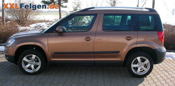 Skoda Yeti 16 Zoll Winterkompletträder 16 Zoll Felgen DBV Torino II Skoda Yeti 16 Zoll Winterkompletträder 16 Zoll Felgen DBV Torino II