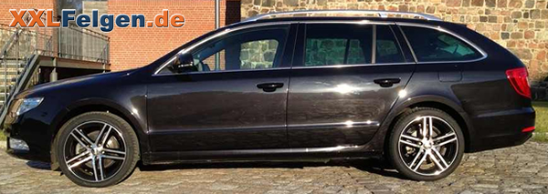 DBV S-Mauritius 18 Zoll Alufelgen für Skoda Superb II DBV S-Mauritius 18 Zoll Alufelgen für Skoda Superb II