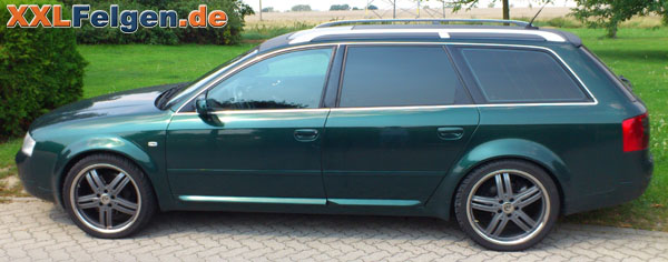 Audi A6 4B mit DBV Costano anthrazit 19 Zoll Felgen Audi A6 4B mit DBV Costano anthrazit 19 Zoll Felgen