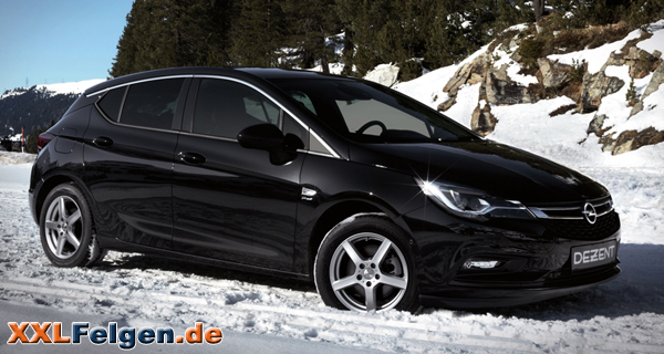 Opel Astra und DEZENT TY Felgen