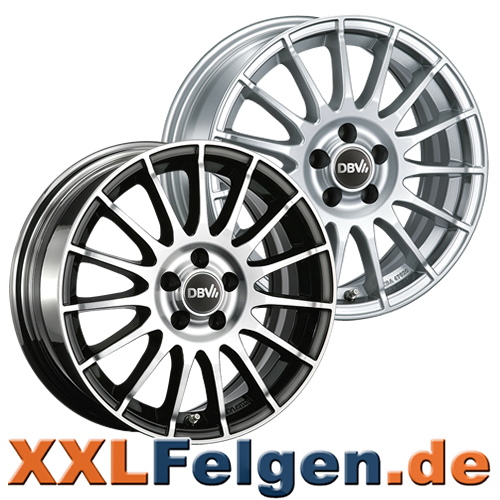 Schwarze DBV Florida Alufelgen - unsere Online Sommer Angebot