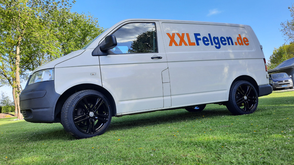 VW T5 Van 7HK mit DBV Mauritius 20 Zoll Felgen