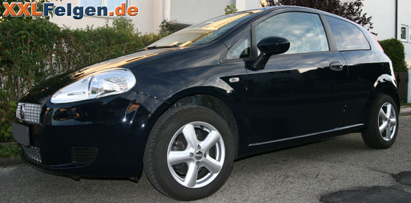 Fiat Grande Punto + DBV Samoa 15 Zoll Felgen