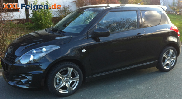 Hankook Winterreifen + Alufelge für den Suzuki Swift Hankook Winterreifen + Alufelge für den Suzuki Swift