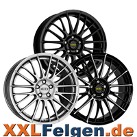Kompletträder Radsatz Aluräder mit Reifen 225-40 ZR18 Hankook auf DOTZ  Rapier 8 J x 18