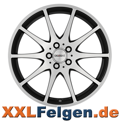 Schwarze Dezent TI Felgen
