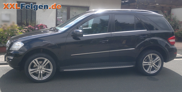 Mercedes ML Typ 164 mit 20 Zoll Felgen DBV Mauritius Mercedes ML Typ 164 mit 20 Zoll Felgen DBV Mauritius