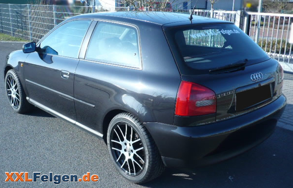 DBV Arizona black 7 Speichen Leichtmetallfelgen  für Audi A3