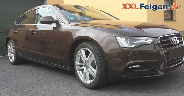 Audi A5 Sportsback B8 + DBV Mauritius 18 Zoll Leichtmetallfelgen Audi A5 Sportsback B8 + DBV Mauritius 18 Zoll Leichtmetallfelgen