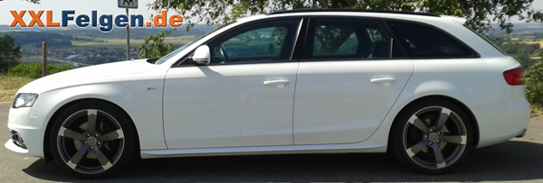 Teilpolierte DBV Torino II 19 Zoll Alufelgen für Audi A4 Typ B8 Teilpolierte DBV Torino II 19 Zoll Alufelgen für Audi A4 Typ B8