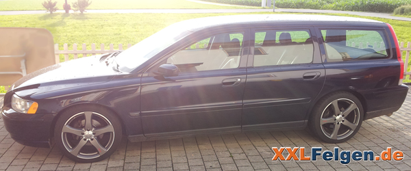 Volvo V70 + DBV Venezia 18 Zoll Leichtmetallfelgen Volvo V70 + DBV Venezia 18 Zoll Leichtmetallfelgen